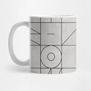 My Favorite Geometric Patterns No.3 - Grey Mug